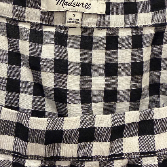 Ma Black and White Checkered Dress - Picture 3 of 3